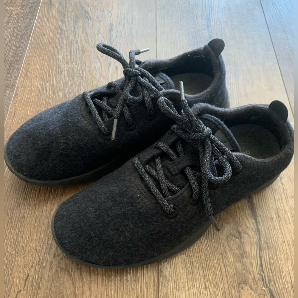 Allbirds wool runner natural black w9